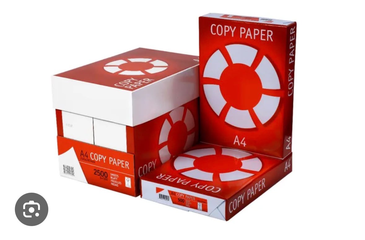 Copy paper Red A4 70 GSM -500sheet
